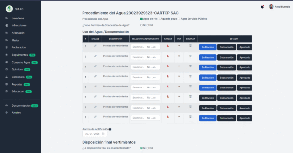 Sistema de Monitoreo en Laravel10