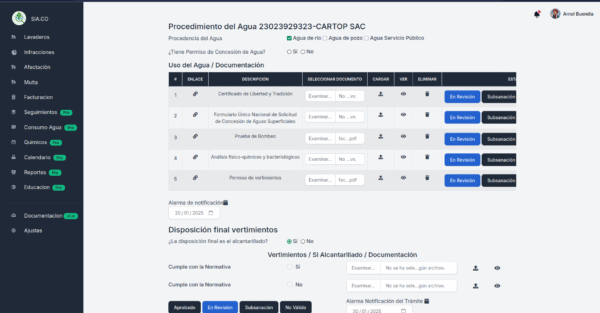 Sistema de Monitoreo en Laravel10