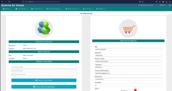 Captura desde 2025-05-14 12-42-53 Sistema de Ventas e Inventario en PHP 8
